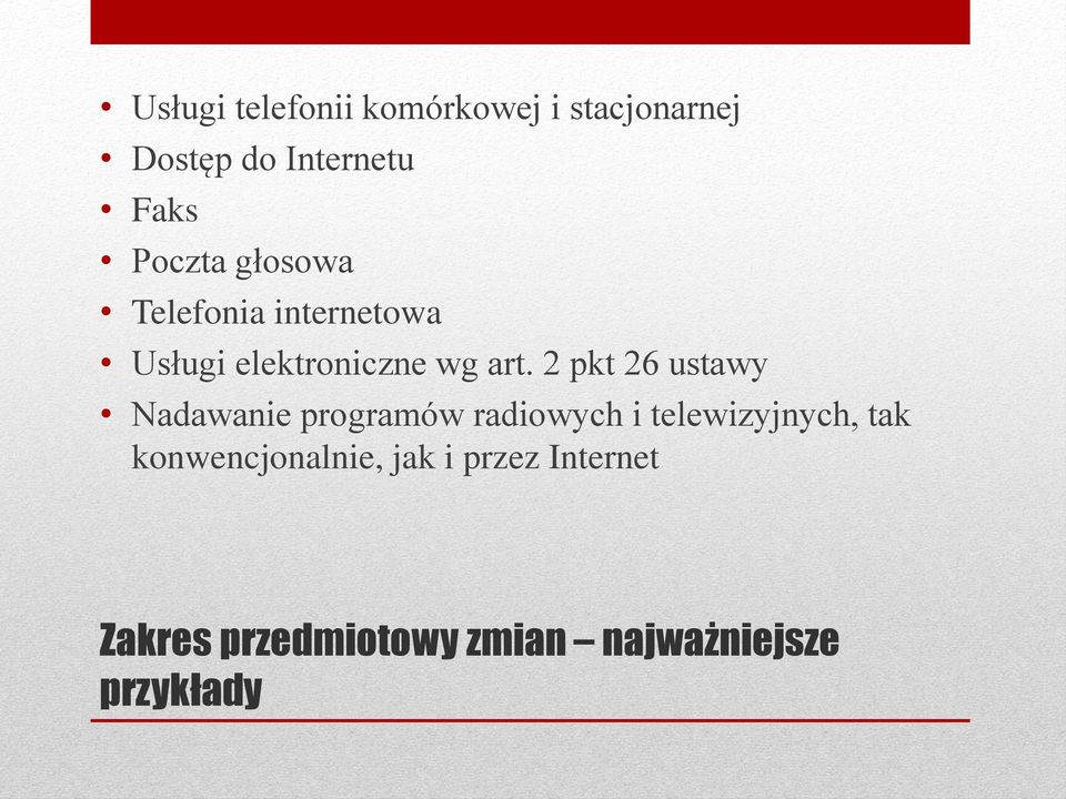 2 pkt 26 ustawy Nadawanie programów radiowych i telewizyjnych, tak