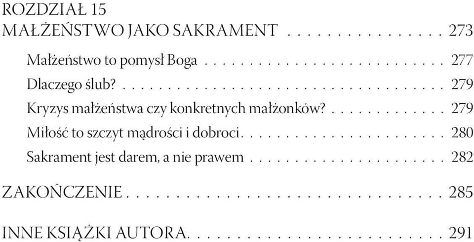 279 Kryzys małżeństwa czy konkretnych małżonków?