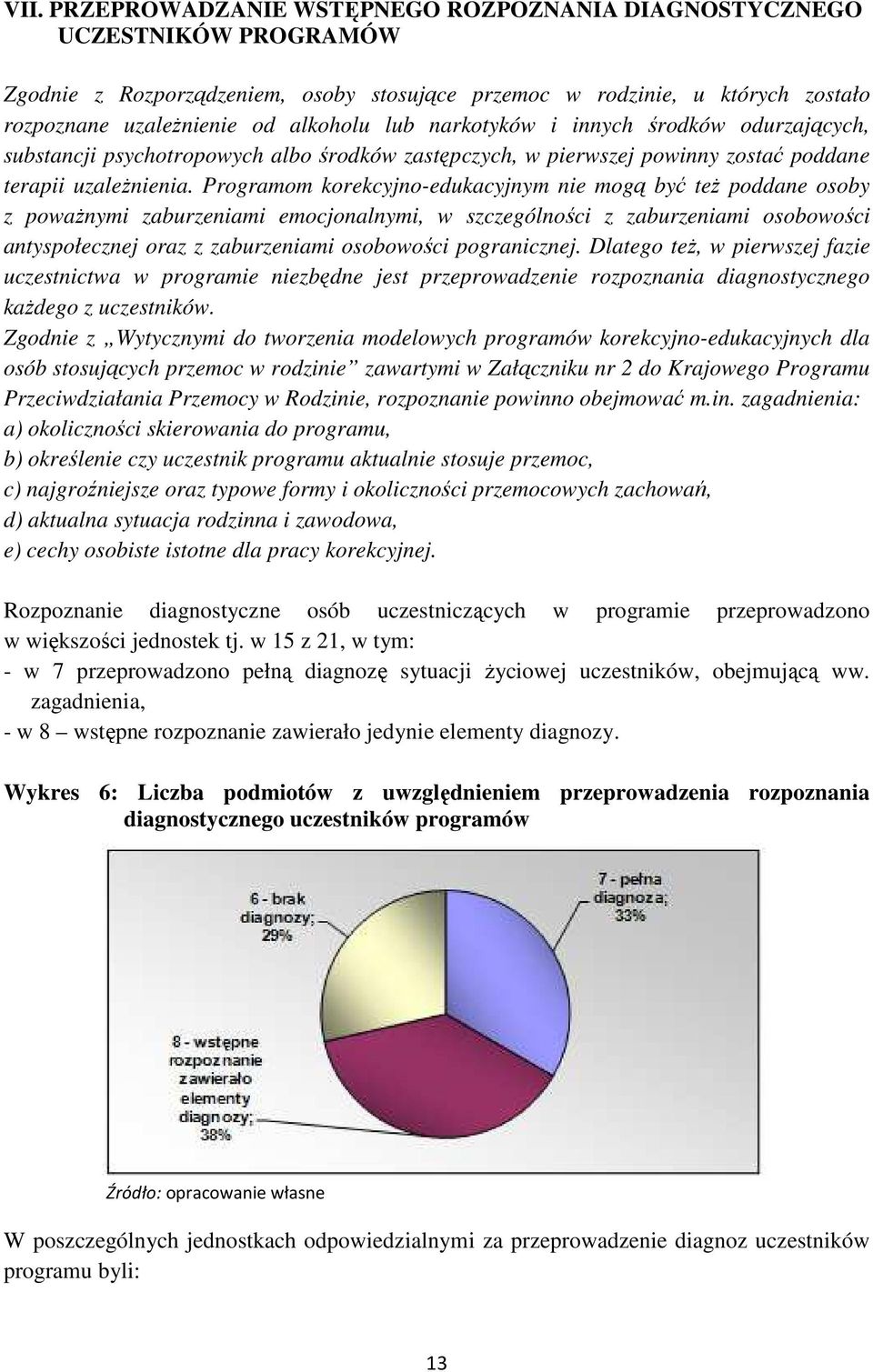 Programom korekcyjno-edukacyjnym nie mogą być też poddane osoby z poważnymi zaburzeniami emocjonalnymi, w szczególności z zaburzeniami osobowości antyspołecznej oraz z zaburzeniami osobowości