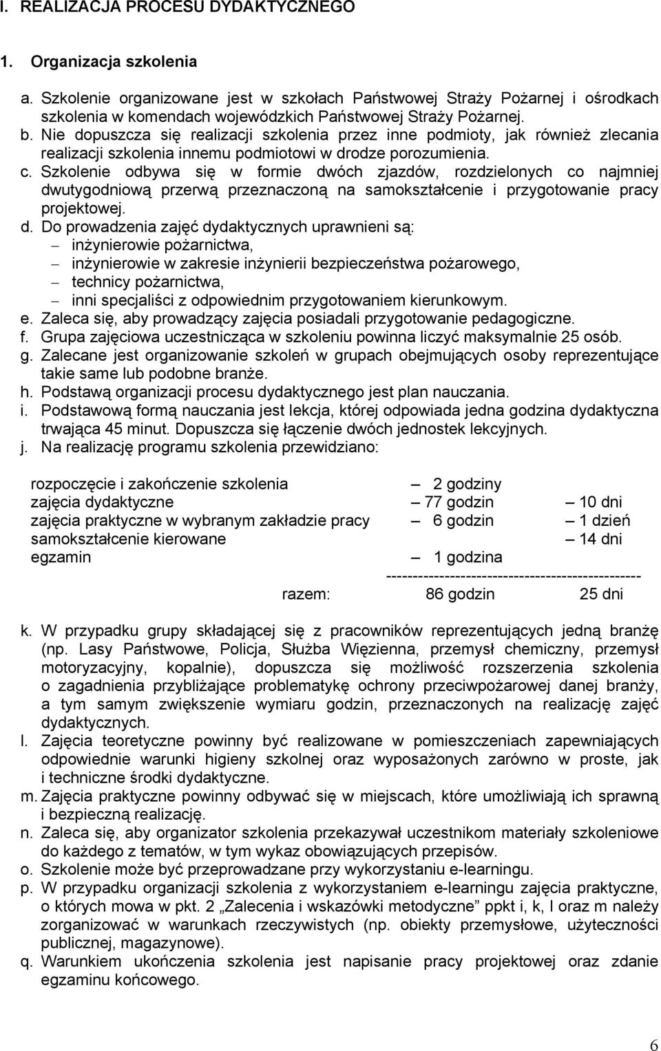 Nie dopuszcza się realizacji szkolenia przez inne podmioty, jak również zlecania realizacji szkolenia innemu podmiotowi w drodze porozumienia. c.