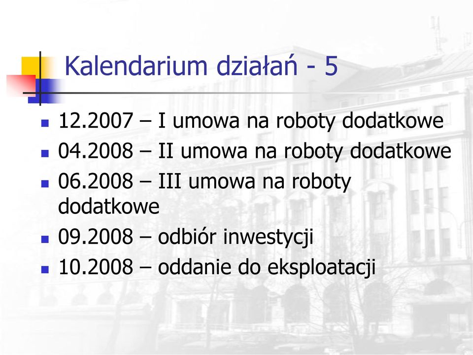 2008 II umowa na roboty dodatkowe 06.