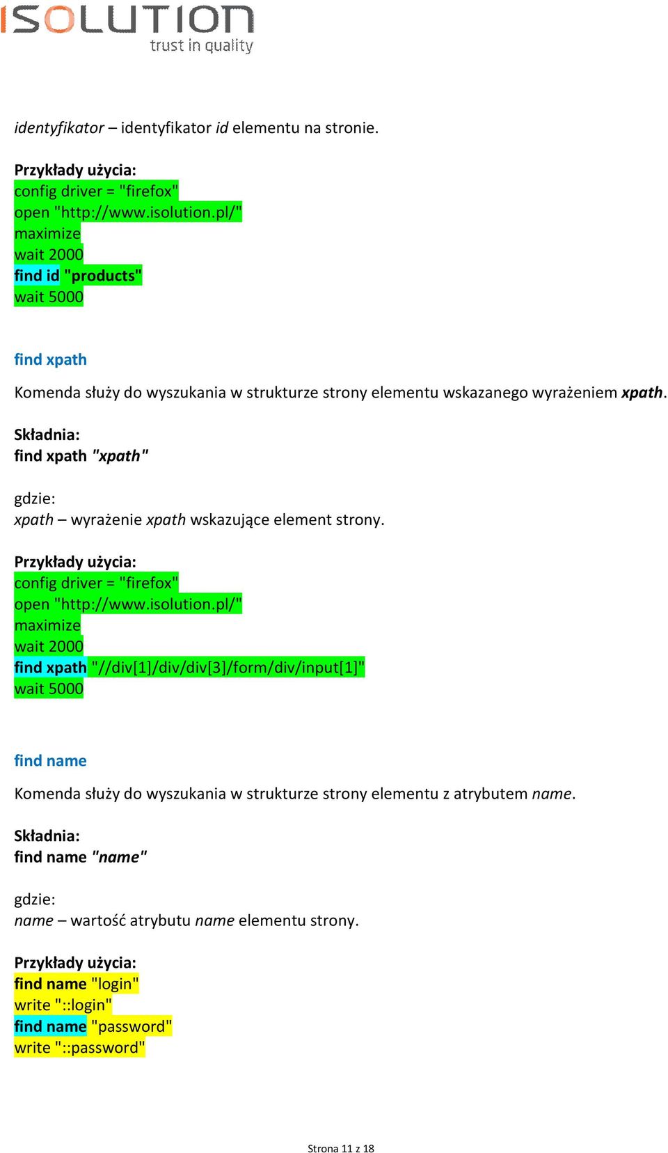 find xpath "xpath" xpath wyrażenie xpath wskazujące element strony.