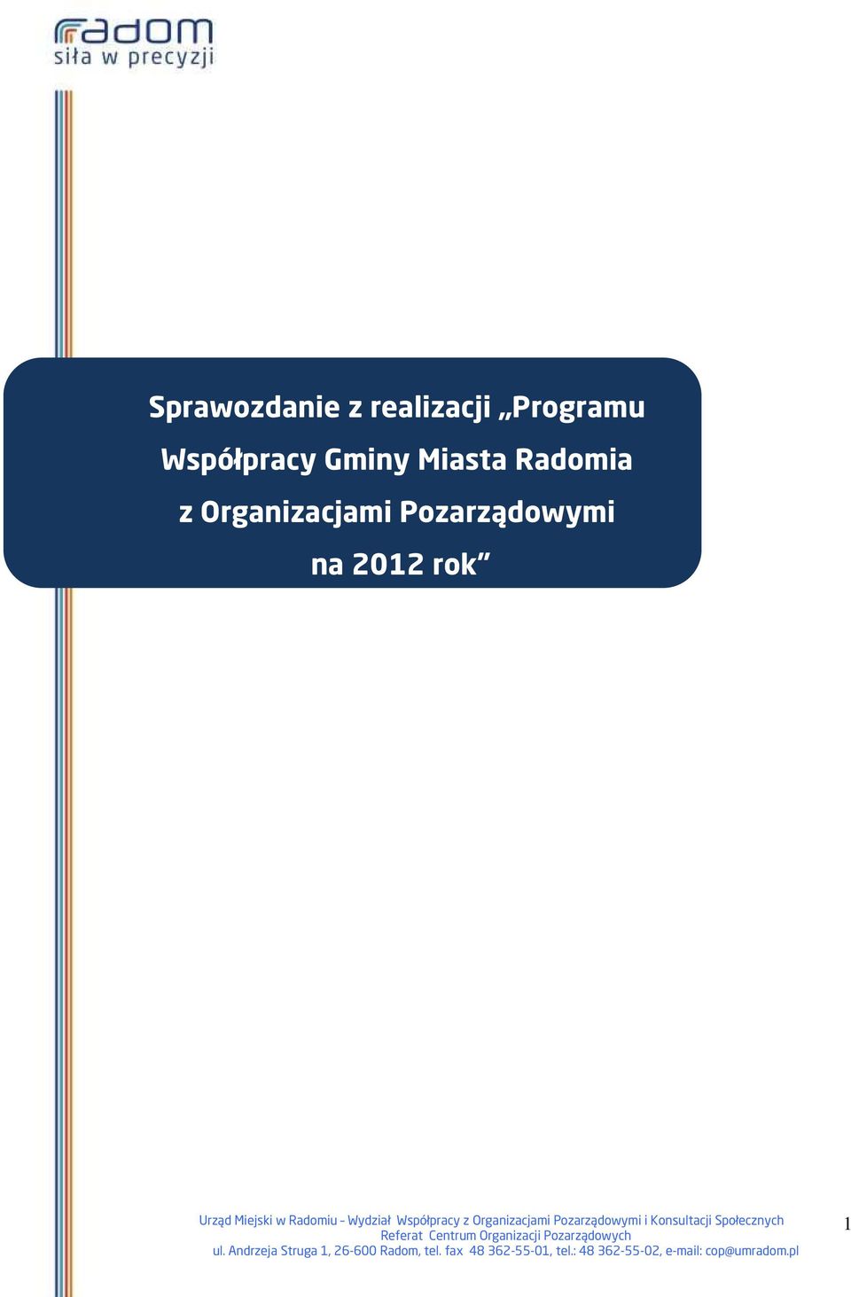 Miasta Radomia z
