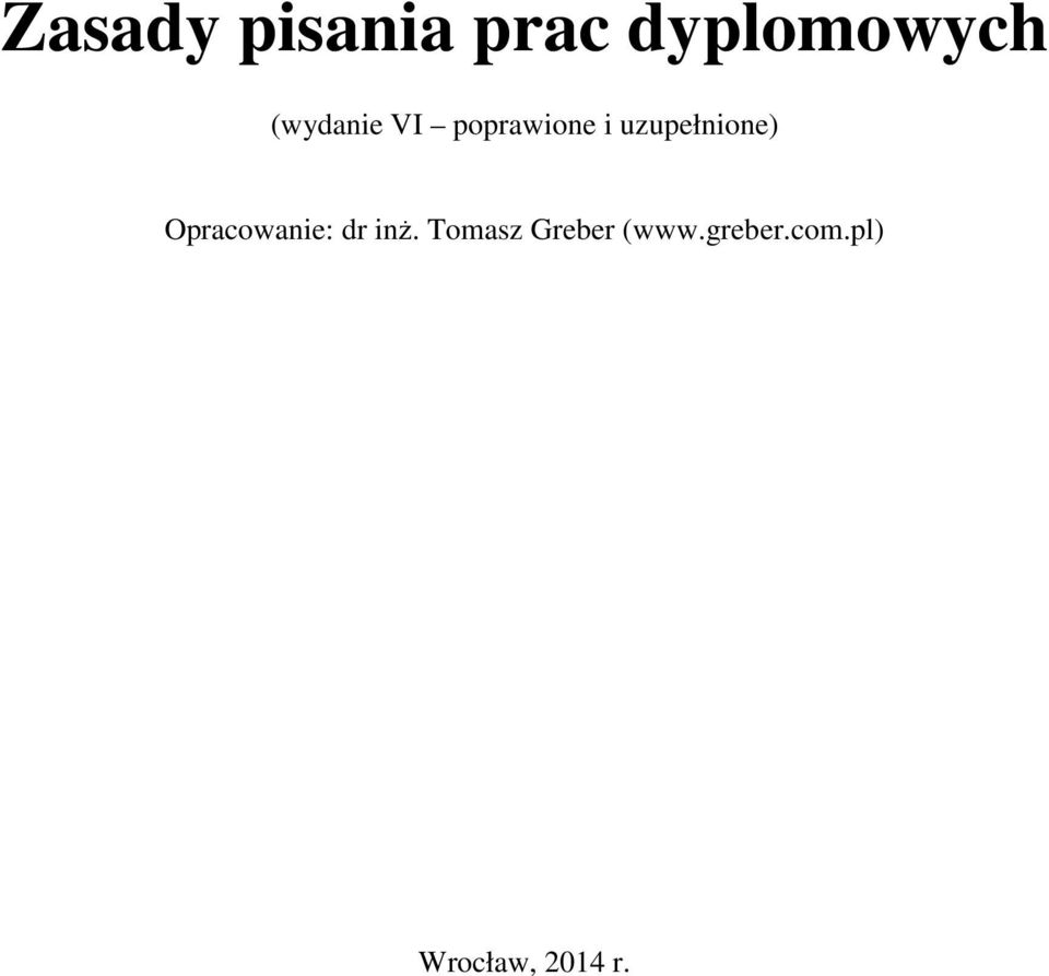uzupełnione) Opracowanie: dr inż.