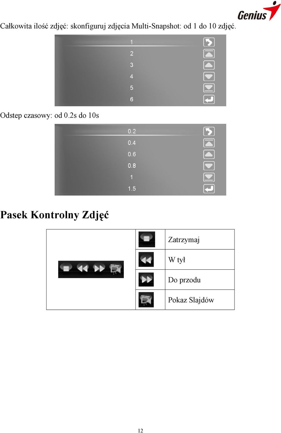 Odstep czasowy: od 0.