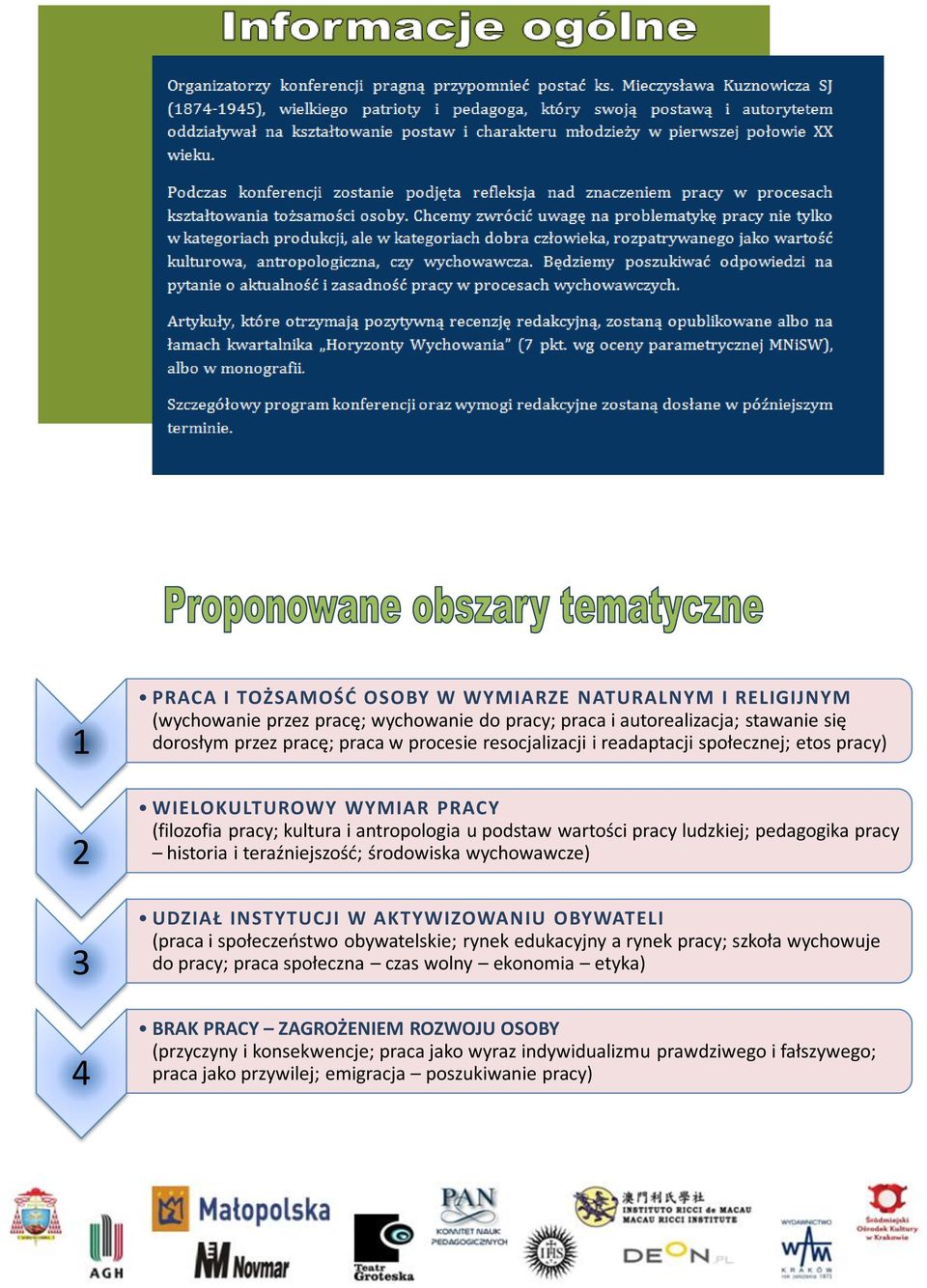 teraźniejszość; środowiska wychowawcze) UDZIAŁ INSTYTUCJI W AKTYWIZOWANIU OBYWATELI (praca i społeczeństwo obywatelskie; rynek edukacyjny a rynek pracy; szkoła wychowuje do pracy; praca