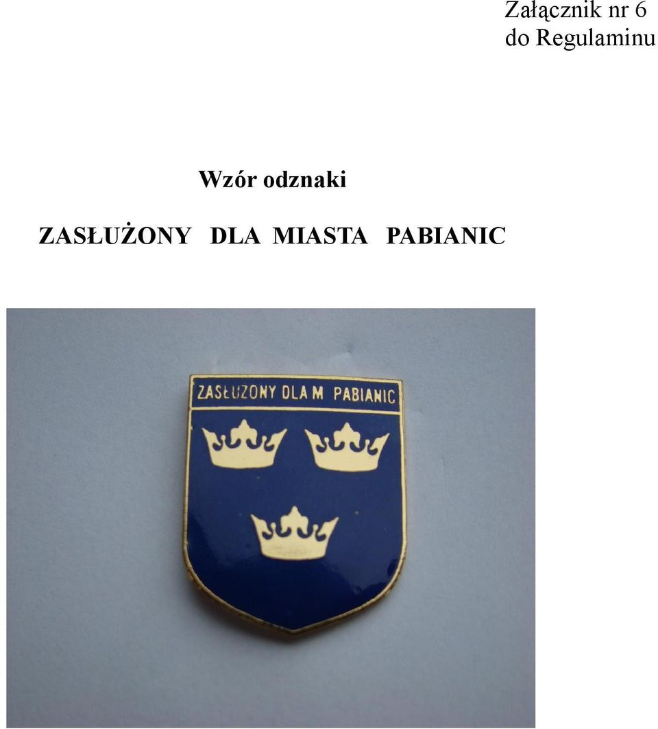 ZASŁUŻONY DLA