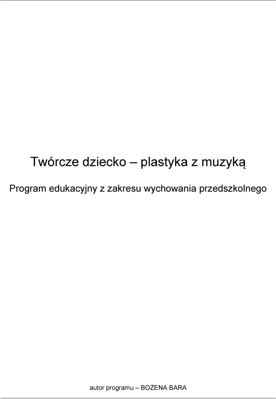 zakresu wychowania