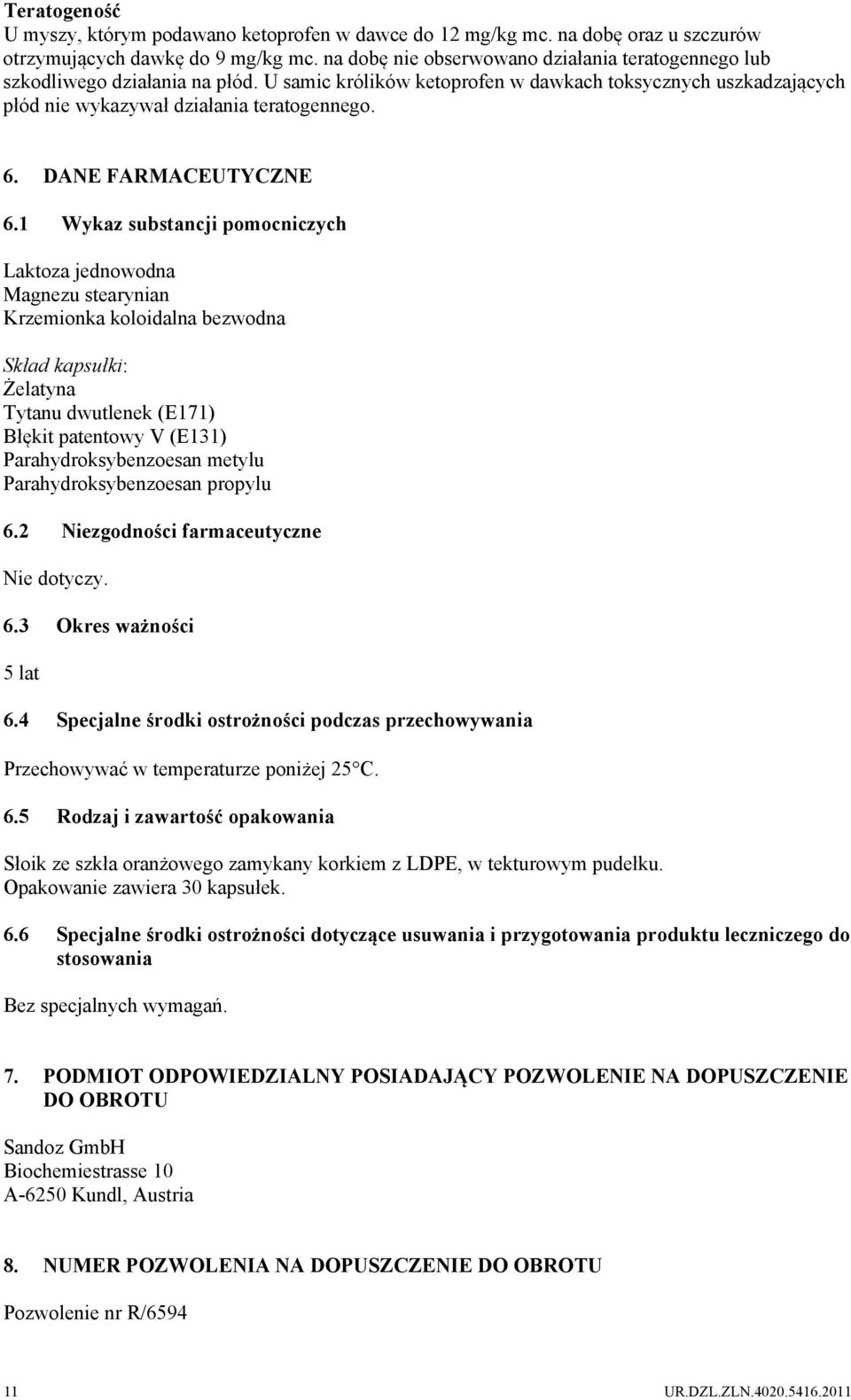 DANE FARMACEUTYCZNE 6.