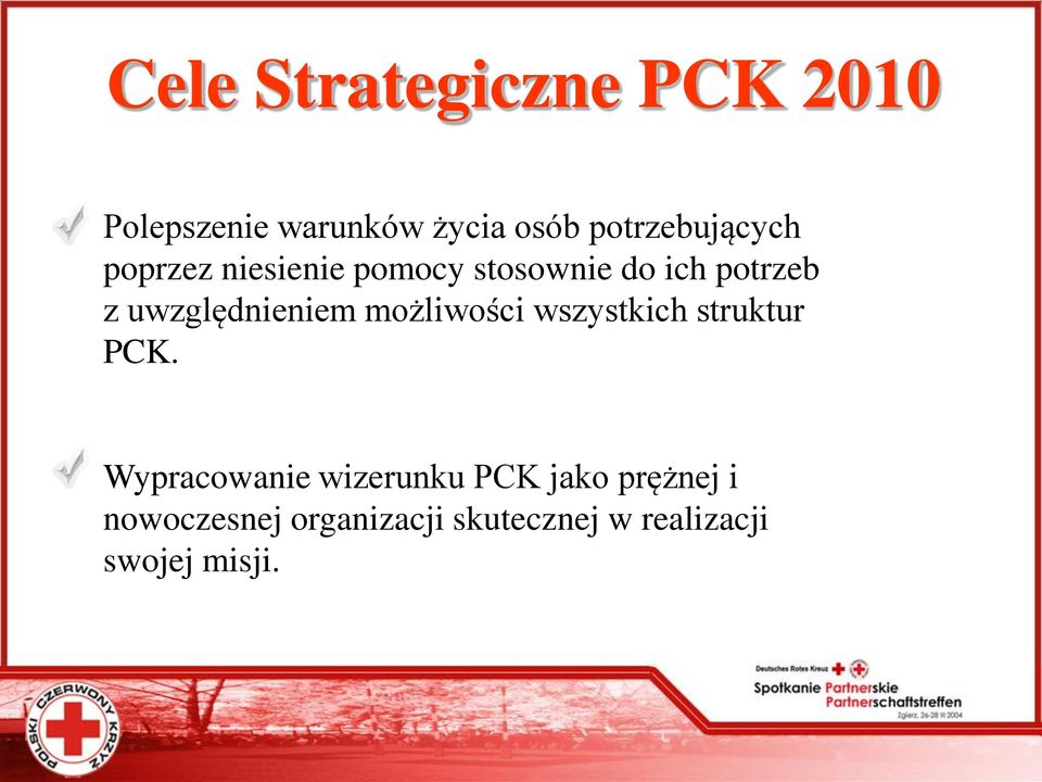 uwzględnieniem możliwości wszystkich struktur PCK.