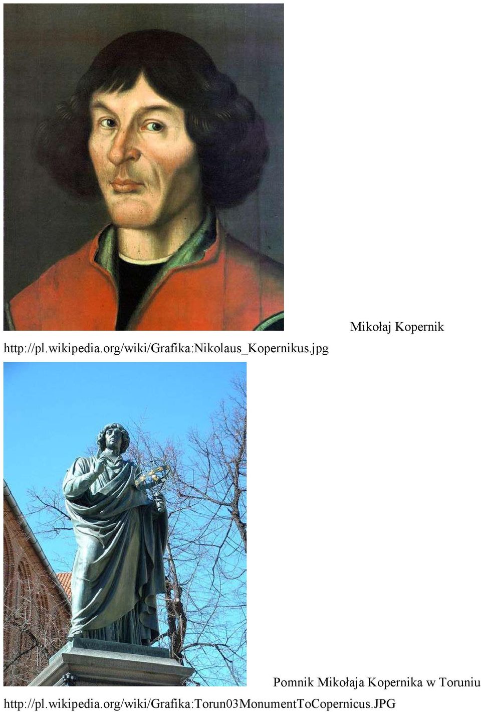 jpg Mikołaj Kopernik Pomnik Mikołaja