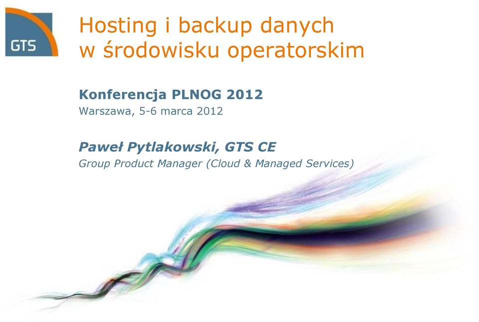 Warszawa, 5-6 marca 2012 Paweł