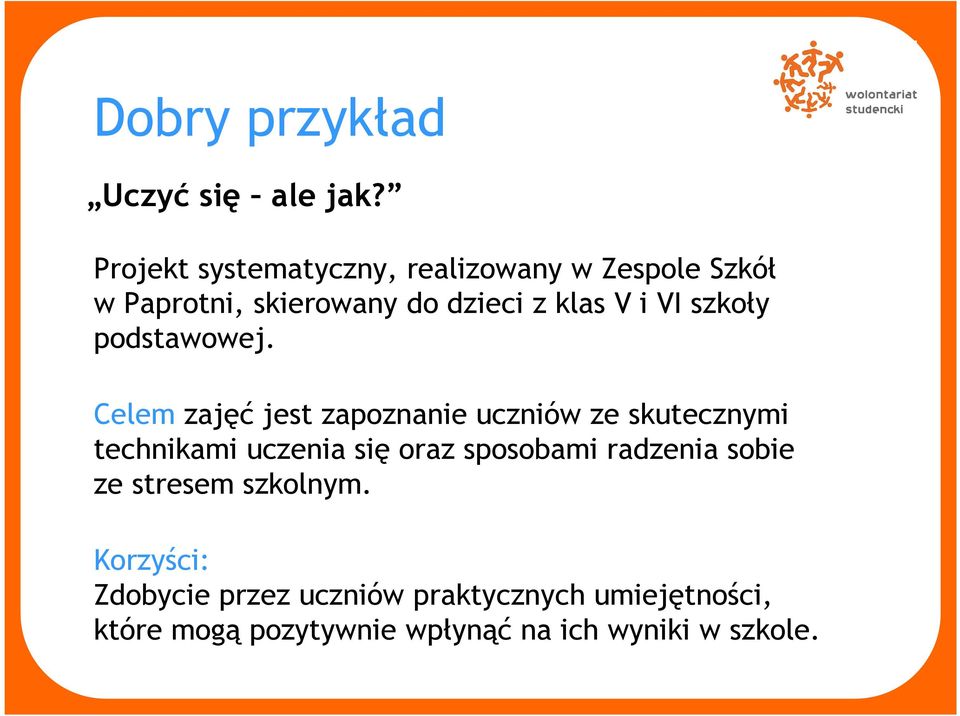 szkoły podstawowej.