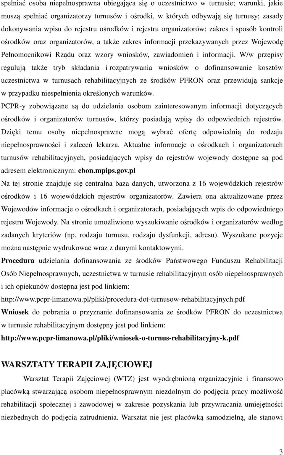 zawiadomień i informacji.
