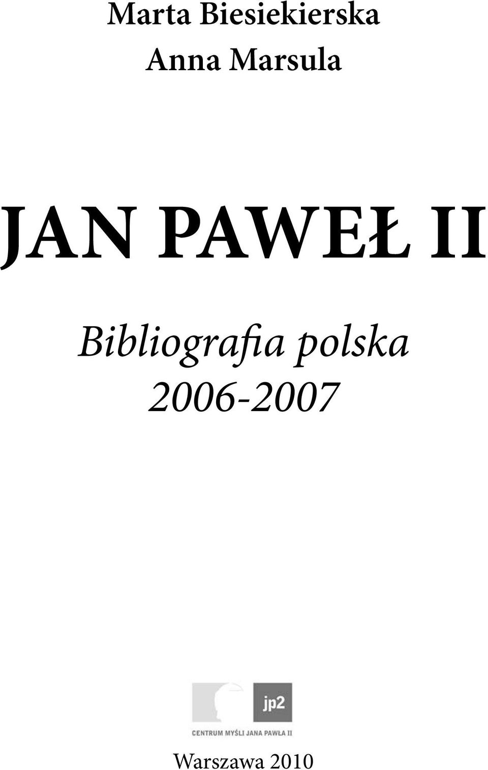 II Bibliografia polska