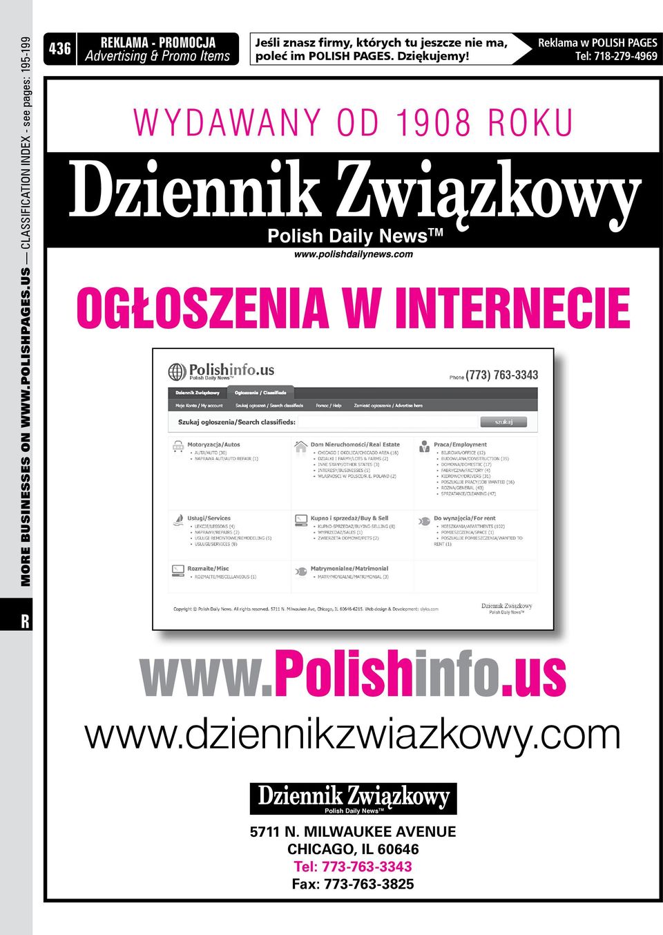 których tu jeszcze nie ma, poleć im POLISH PAGES. Dziękujemy!