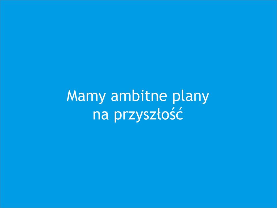 plany na