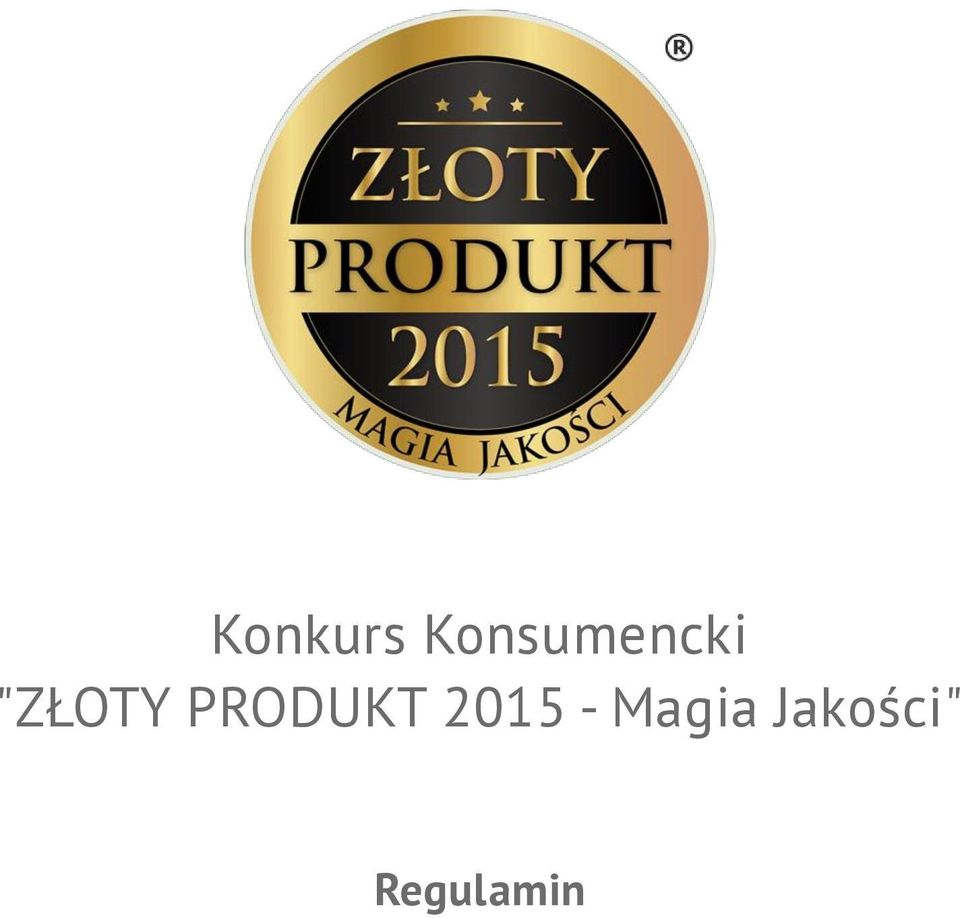 "ZŁOTY PRODUKT