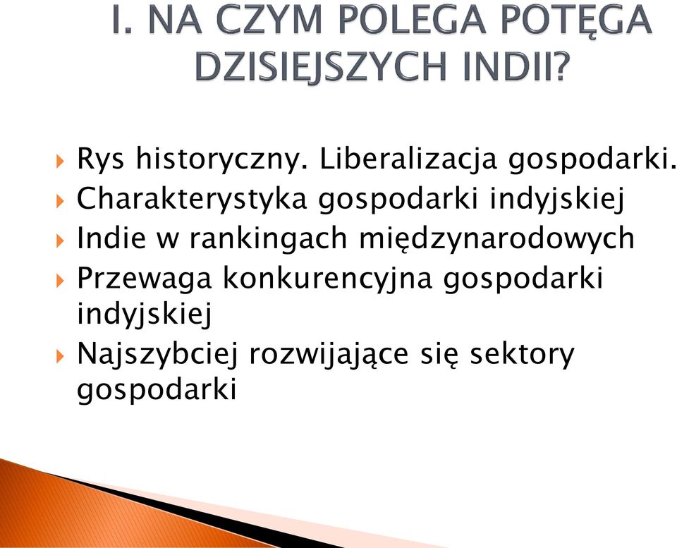 rankingach międzynarodowych Przewaga konkurencyjna