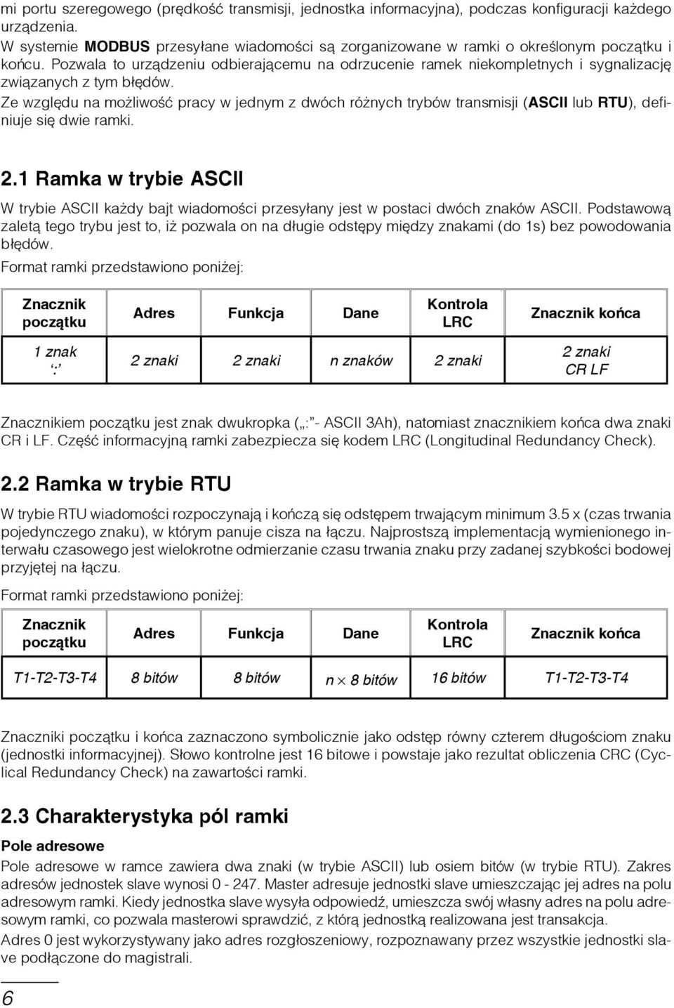 Pozwala to urządzeniu odbierającemu na odrzucenie ramek niekompletnych i sygnalizację związanych z tym błędów.