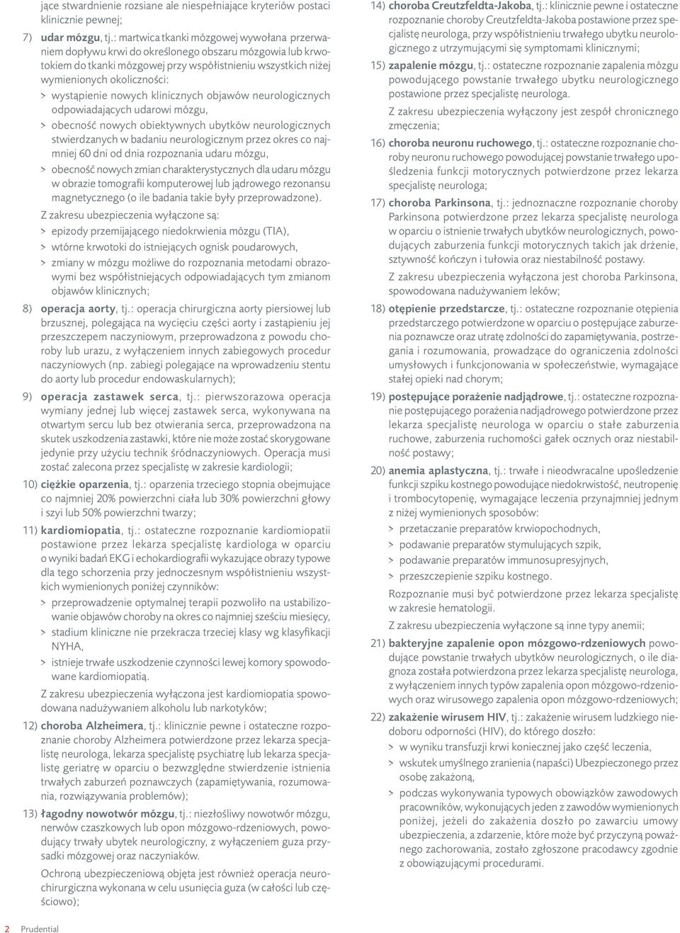 wystąpienie nowych klinicznych objawów neurologicznych odpowiadających udarowi mózgu, > > obecność nowych obiektywnych ubytków neurologicznych stwierdzanych w badaniu neurologicznym przez okres co