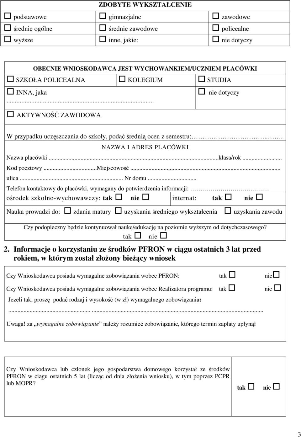 .. Kod pocztowy...miejscowość... ulica... Nr domu.