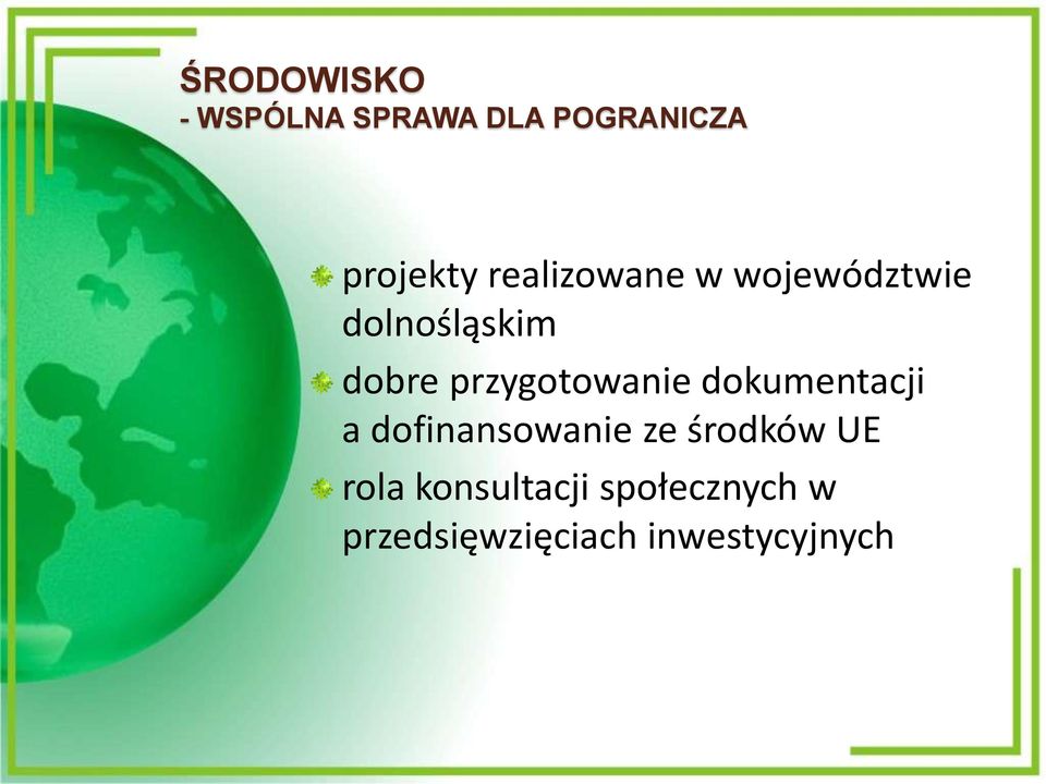 przygotowanie dokumentacji a dofinansowanie ze środków