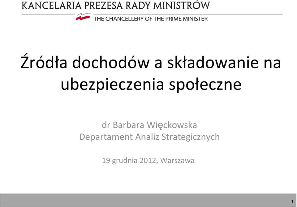 Więckowska Departament Analiz