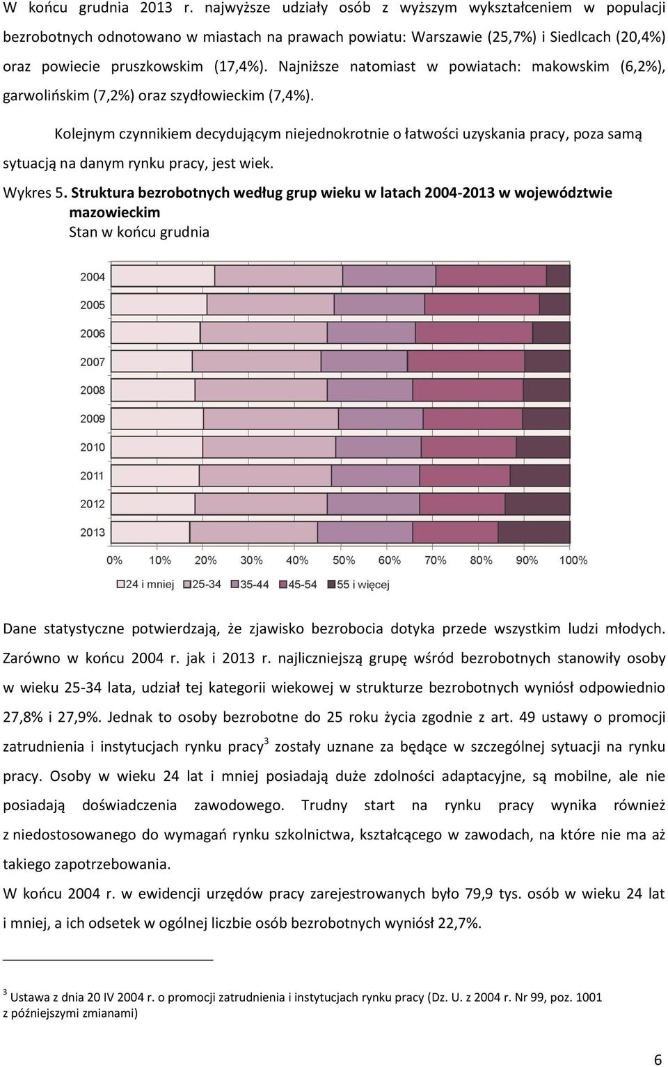 Najniższe natomiast w powiatach: makowskim (6,2%), garwolińskim (7,2%) oraz szydłowieckim (7,4%).