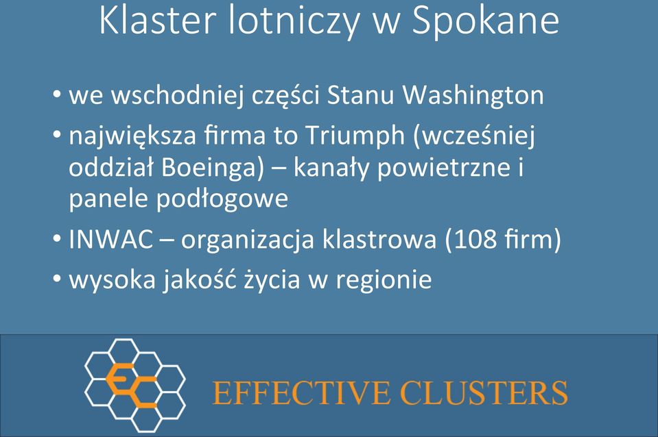 oddział Boeinga) kanały powietrzne i panele podłogowe