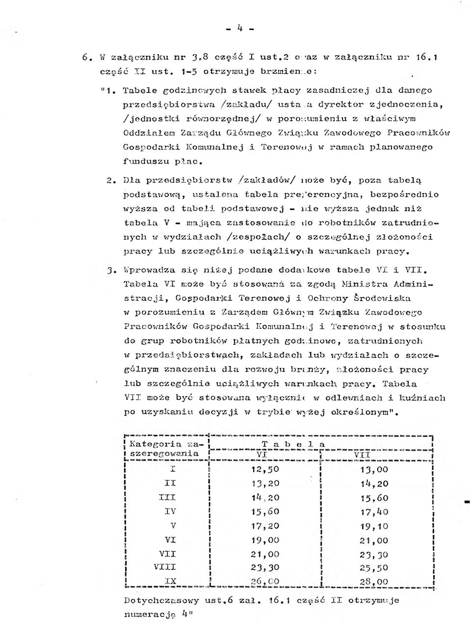 Pracownków Gospodark Komunalnej Terenowoj w ramach planowanego funduszu płac. 2. Dla przedsęborstw /zakładów/ noże być, poza.