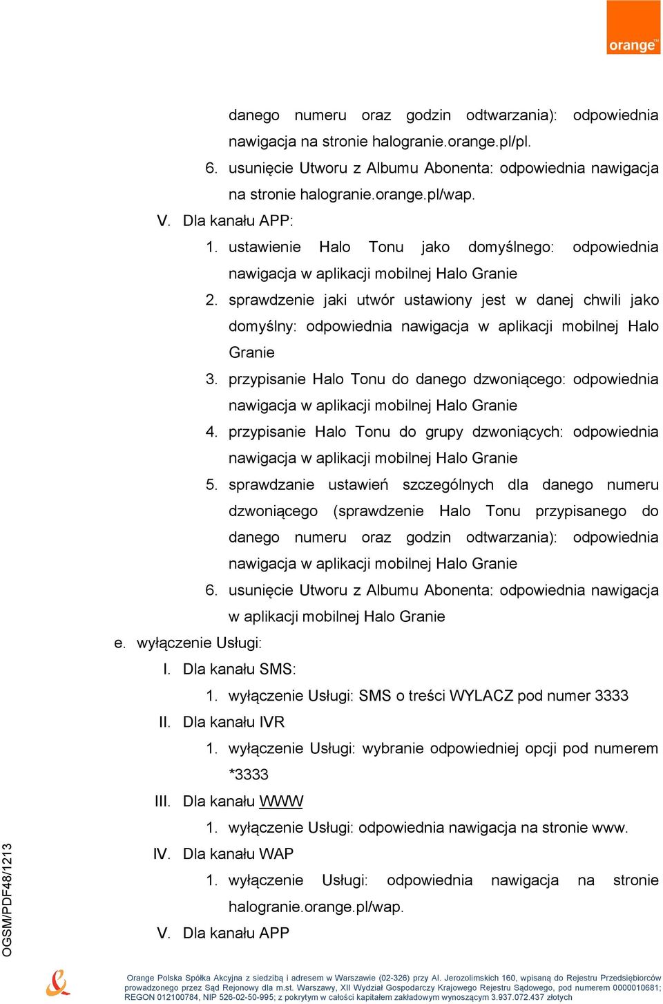 sprawdzenie jaki utwór ustawiony jest w danej chwili jako domyślny: odpowiednia nawigacja w aplikacji mobilnej Halo Granie 3.