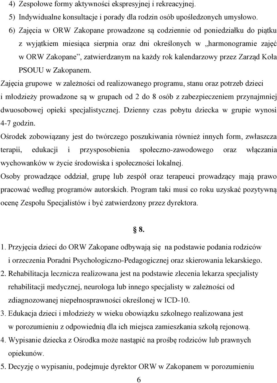 kalendarzowy przez Zarząd Koła PSOUU w Zakopanem.