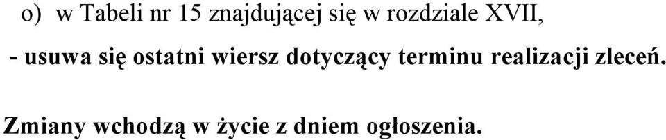 wiersz dotyczący terminu realizacji