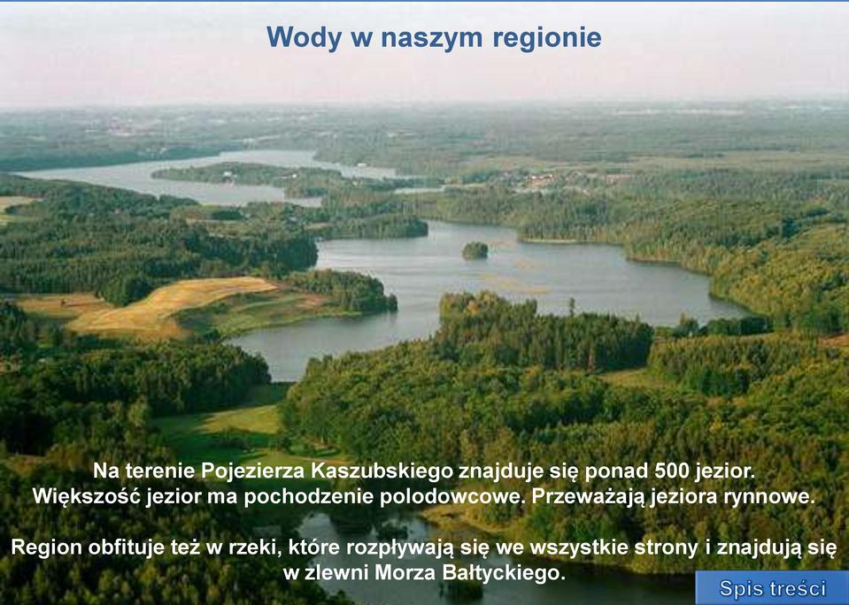 Przeważają jeziora rynnowe.