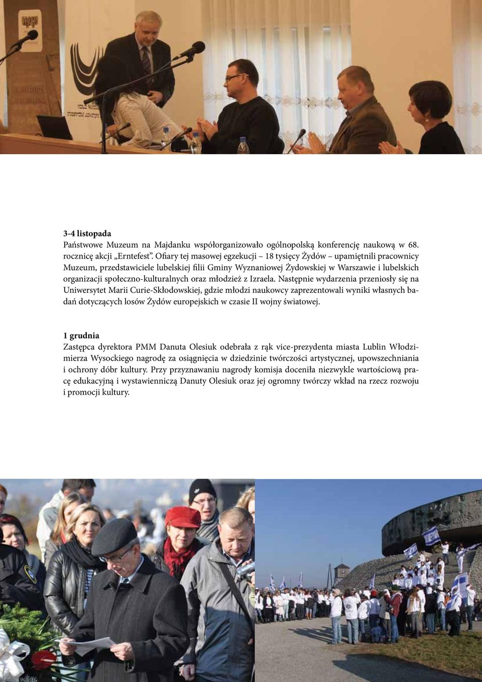 oraz młodzież z Izraela.