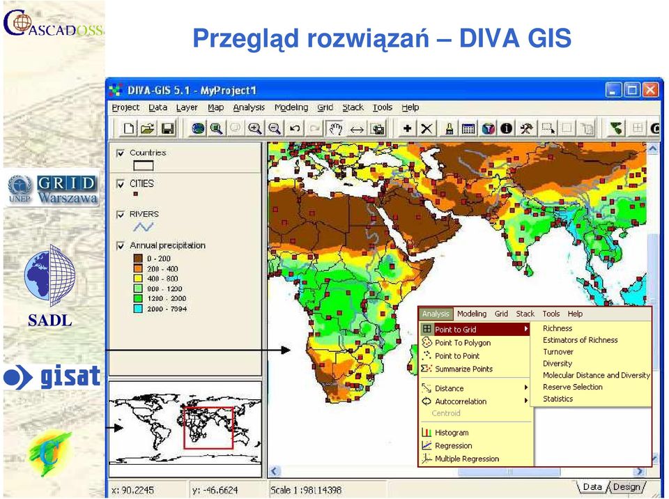 aby osiągnąć pełną funkcjonalność naleŝy pozyskać uzupełniające dane klimatyczne (strona