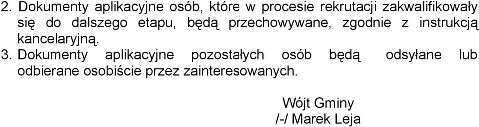 instrukcją kancelaryjną. 3.