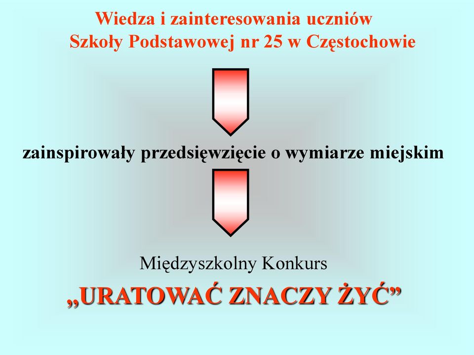 zainspirowały przedsięwzięcie o wymiarze