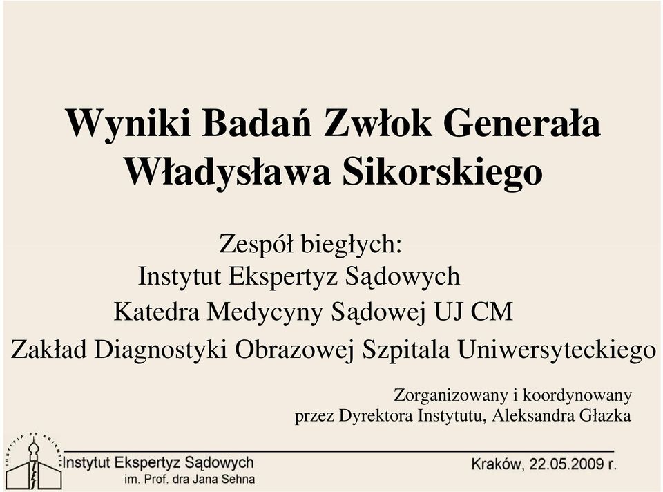 UJ CM Zakład Diagnostyki Obrazowej Szpitala Uniwersyteckiego