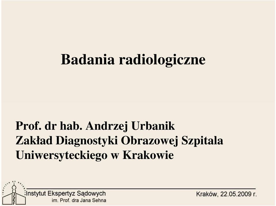 Andrzej Urbanik Zakład