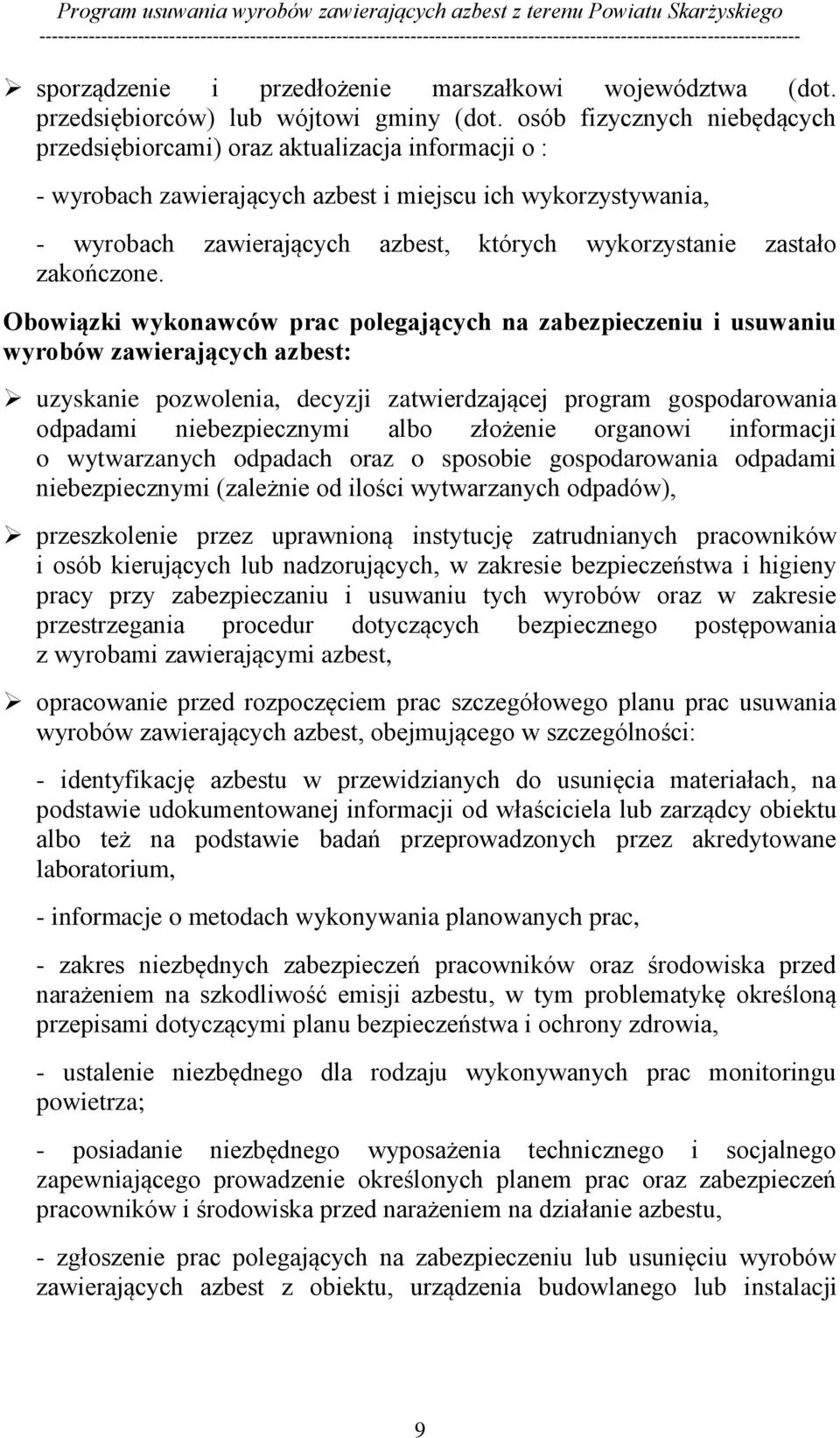 zastało zakończone.