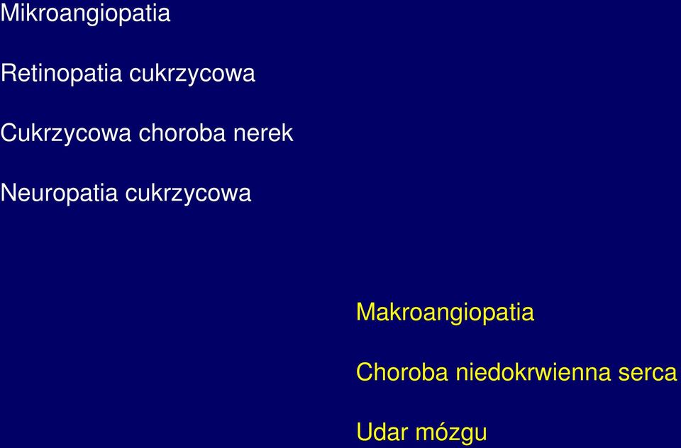 nerek Neuropatia cukrzycowa