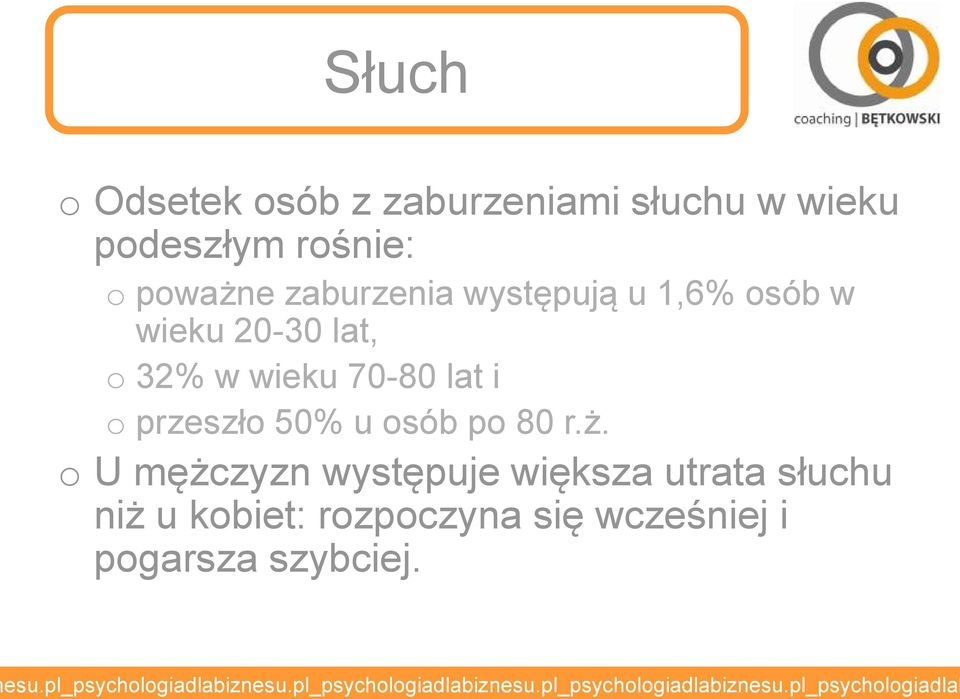 wieku 70-80 lat i przeszł 50% u sób p 80 r.ż.