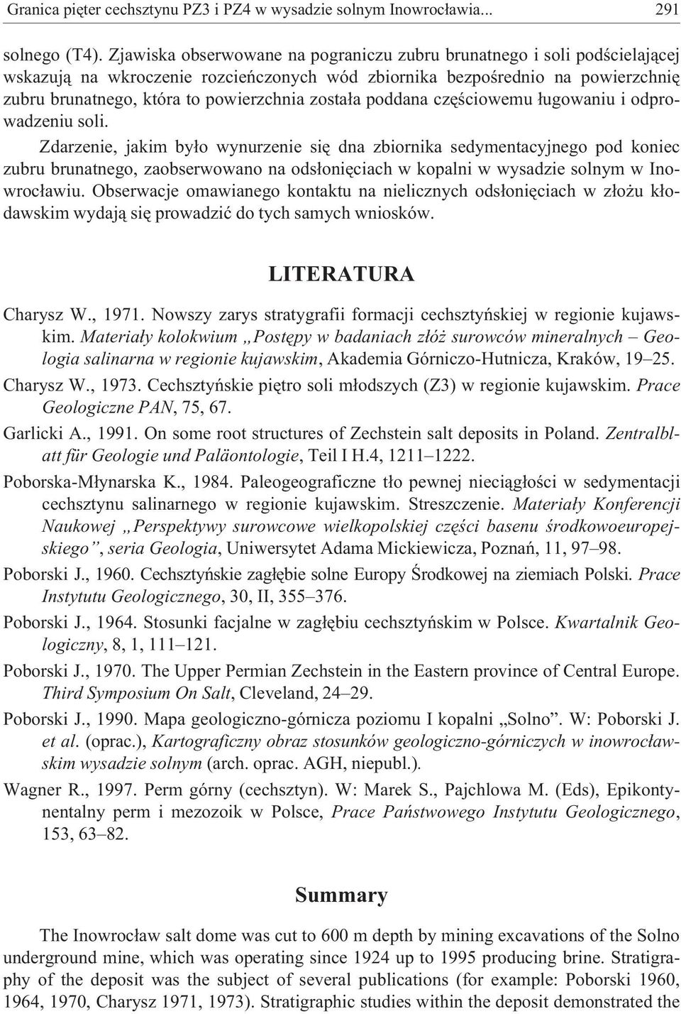 zosta³a poddana czêœciowemu ³ugowaniu i odprowadzeniu soli.