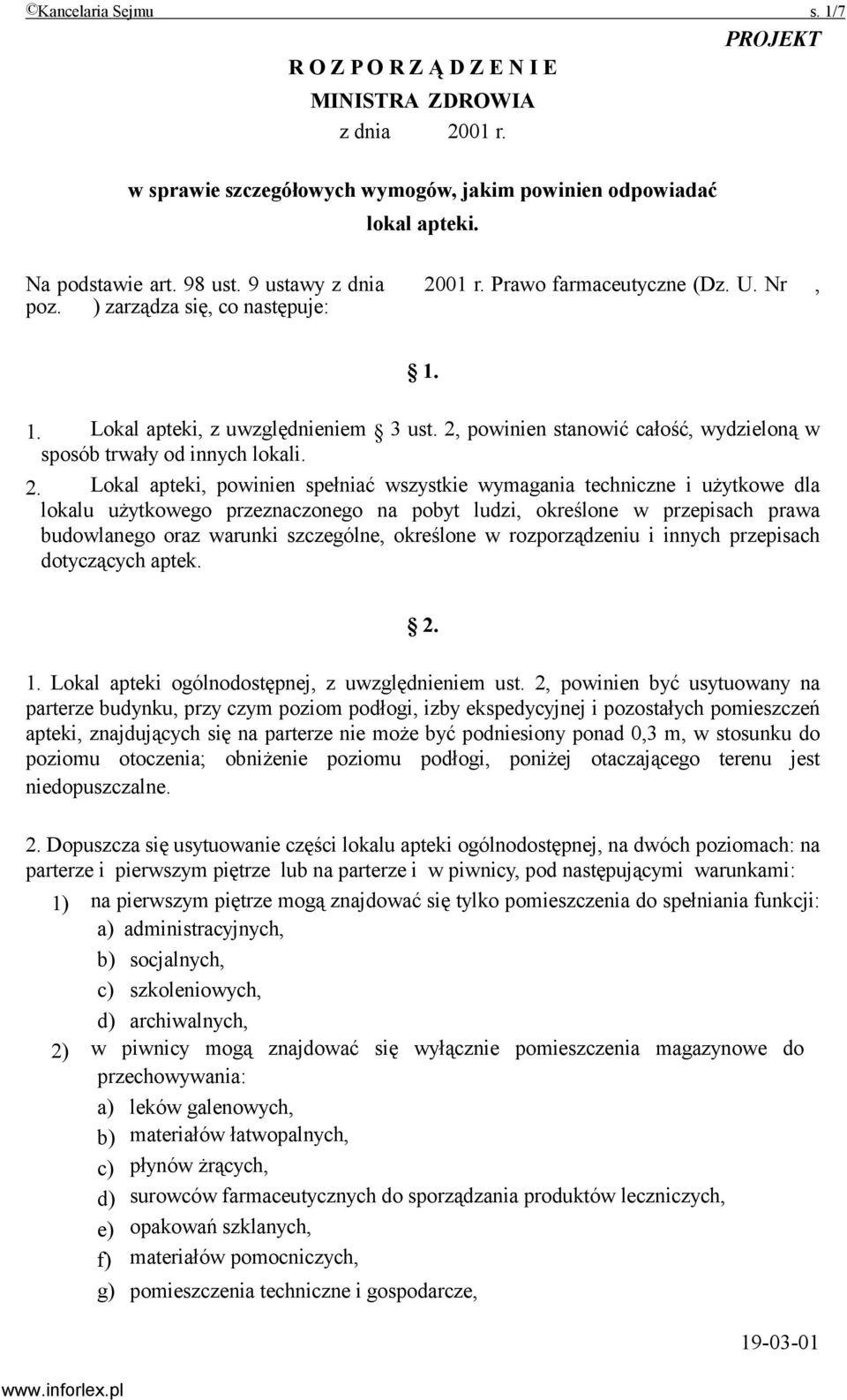 2, powinien stanowić całość, wydzieloną w sposób trwały od innych lokali. 2.
