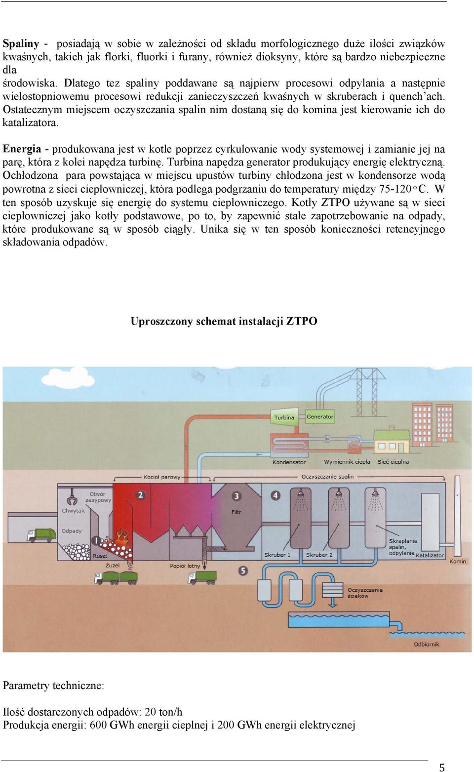 Ostatecznym miejscem oczyszczania spalin nim dostaną się do komina jest kierowanie ich do katalizatora.