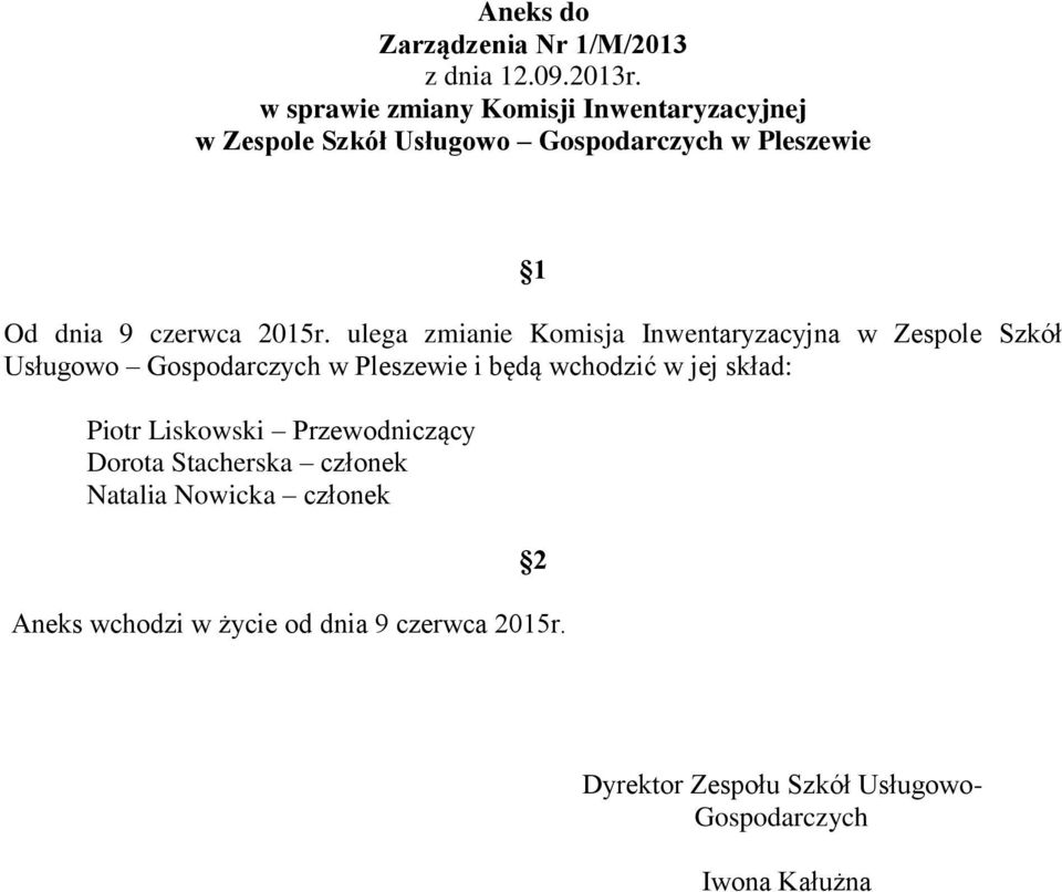 czerwca 2015r.
