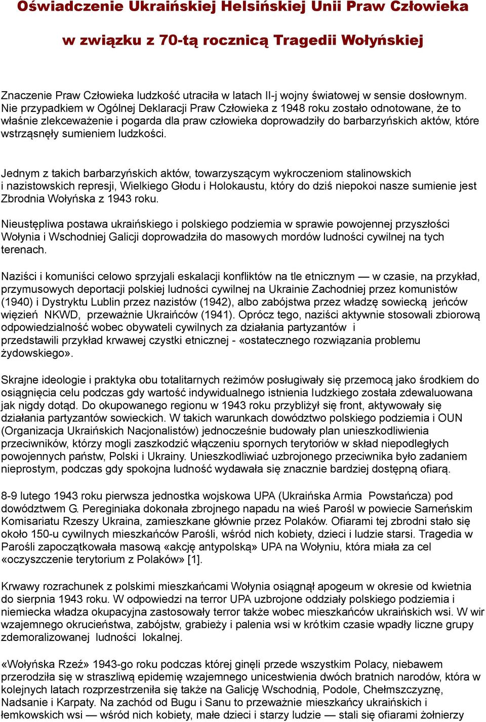 sumieniem ludzkości.