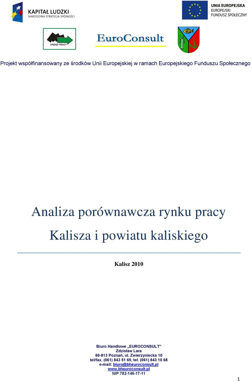 pracy Kalisza i